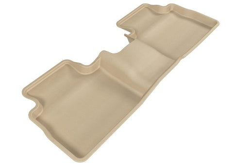 3D MAXpider 2008-2013 Nissan Rogue Kagu 2nd Row Floormats - Tan - L1NS02921502