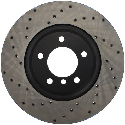 StopTech 07-10 BMW 335i Cross Drilled Right Front Rotor - 128.34093R