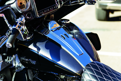 Kuryakyn Dash Console John Shope Series Chrome - 5626