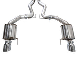 AWE Tuning 2024 Ford Mustang GT Fastback S650 RWD Touring Catback Exhaust w/ Dual Chrome Silver Tips - 3015-32650
