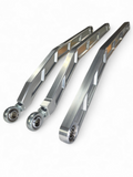 Elektric Offroad 2017+ Can Am Maverick X3 Volt Billet Radius Rods Anodized Clear (RS 72In Model) - SUS210001-C