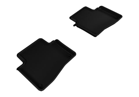 3D MAXpider 2013-2019 Cadillac XTS Kagu 2nd Row Floormats - Black - L1CD01121509