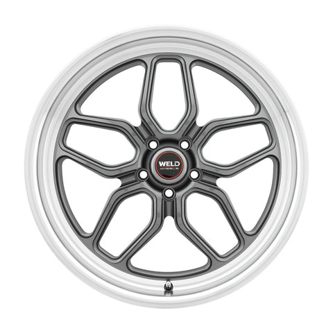 Weld S108 20X9 Laguna 5X115 ET20 BS5.75 Gloss Gun Diamond Lip 71.5 - S10809090P20