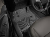 WeatherTech 2013-2018 Hyundai Santa Fe Front Rubber Mats - Black - W372