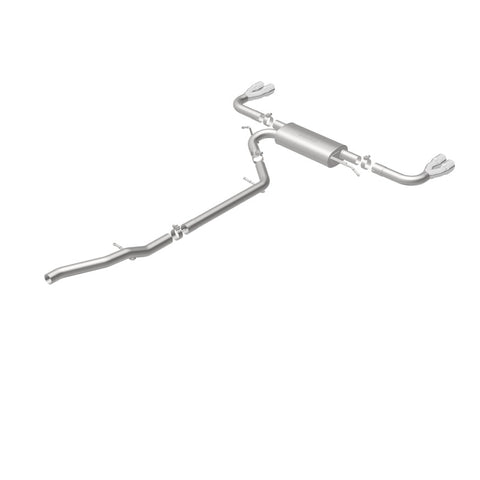 MagnaFlow 15-17 GMC Terrain V6 3.6L 409SS Cat-Back Exhaust Quad Split Rear with 3in Polished Tips - 19114