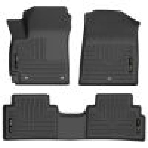 Husky Liners 20-21 Kia Soul Weatherbeater Series Front & 2nd Seat Floor Liners - Black - 95761