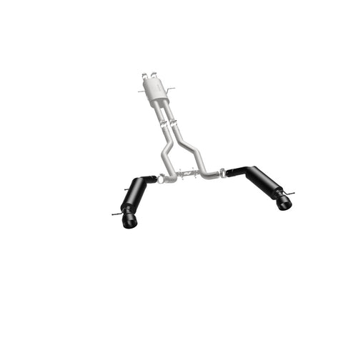 MagnaFlow Cat-Back 15-16 Land Rover Ranger Rover V6 SS 2.5in Dual Split Rear Exit 4.5in Black Tips - 19123
