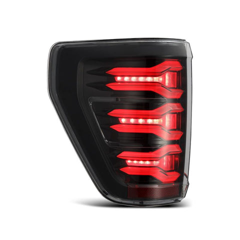 AlphaRex 21-22 Ford F150 LUXX LED Projector Tail Lights - Alpha-Black - 653010