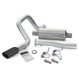 Banks Power 07-14 Toyota 4.0 FJ Cruiser Monster Exhaust Sys - SS Single Exhaust w/ Obround Black Tip - 48142-B