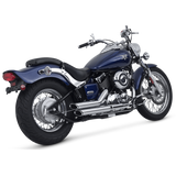 Vance & Hines YAMAHA V-Star 650 04-05 Shortshots St Full System Exhaust - 18519