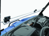 QuadBoss 16-22 Can-Am Defender HD10 Windbreak Folding Windshield - 375784