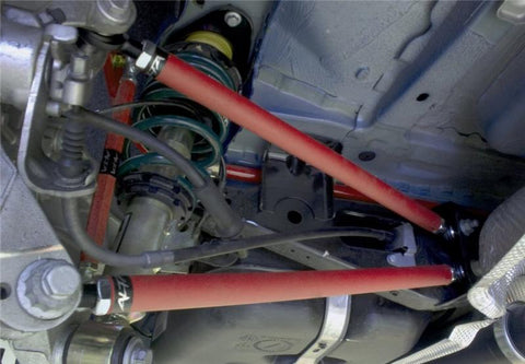 ALTA 02-12 Mini Cooper/S/JCW (Incl. 05-12 Convertible) & 09-12 Clubman Control Arms Rear Pair - Red - AMP-SUS-100