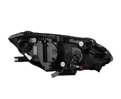 AlphaRex 99-09 Honda S2000 LUXX-Series Projector LED Headlights - Alpha-Black - 880270