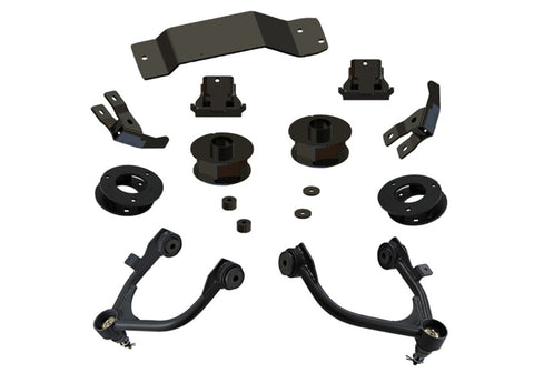 Superlift 15-19 Chevrolet Tahoe/ GMC Yukon 4WD 3.5in Lift Kit Aluminum/OEM Stamp Steel Control Arms - 3610