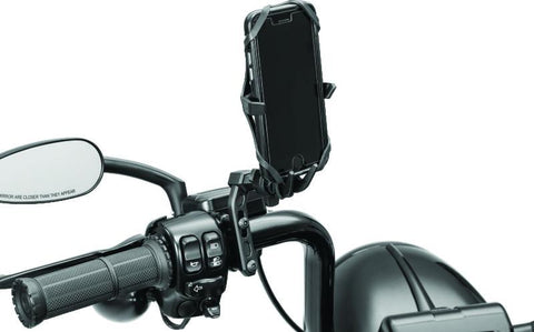 Kuryakyn Free-Flex Device Holder Perch Mount Black - 6432