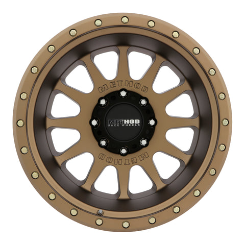 Method MR605 NV 20x12 -52mm Offset 8x6.5 121.3mm CB Method Bronze Wheel - MR60521280952N