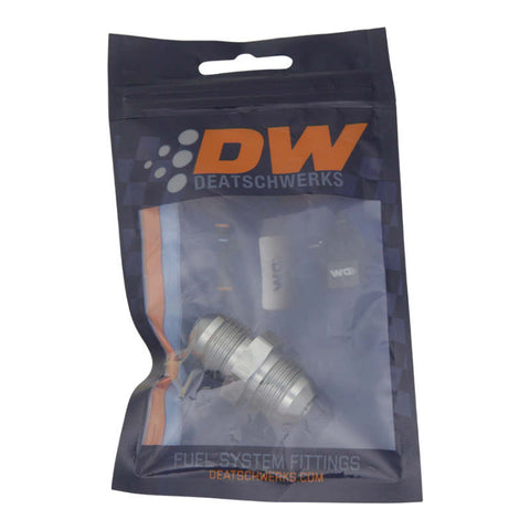 DeatschWerks 8AN Male Flare to 8AN Male Flare Coupler - 6-02-0204