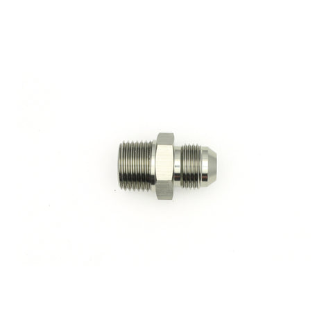 DeatschWerks 8AN Male Flare To 1/2in. Male NPT Adapter - 6-02-0906