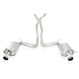 Stainless Works 2004-07 Cadillac CTS-V 3in Exhaust X-Pipe Chambered Mufflers High-Flow Cats 4in Tips - CTSVEHX