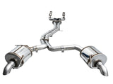 AWE Tuning Audi 2019-2023 C8 A6/A7 3.0T Touring Edition Cat-Back Exhaust- Turn Downs - 3015-31003