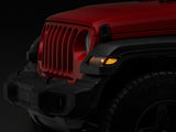 Raxiom 18-23 Jeep Wrangler JL Axial Series LED Side Marker Lights- Smoked - J170484