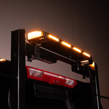 Putco 24In Universal 24In Tri Color Hornet Light (Amber/Blue/White) - LED Stealth Rooftop Strobe Bar - 950224