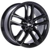 BBS SX 20x9 5x120 ET42 Crystal Black Wheel -82mm PFS/Clip Required - SX0601CB