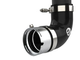 aFe 21-23 Ford Bronco V6-2.7Ltt BladeRunner Alum Hot & Cold Charge Pipe Kit - Black - 46-20584-B