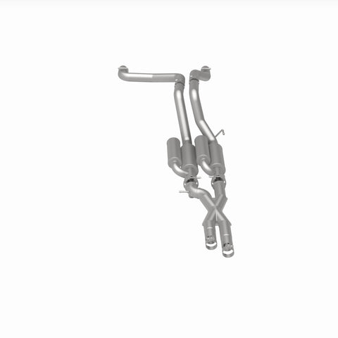 MagnaFlow Cat-Back 2021 Jeep Wrangler 6.4L Rock Crawler Series Dual Exit Stainless Exhaust - 19582