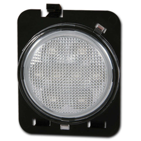 ANZO 2007-2015 Jeep Wrangler LED Side Fender Lights Clear - 861116