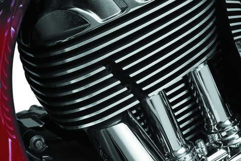 Kuryakyn Exhaust Port Fillers For Indian Black & Raw - 7187