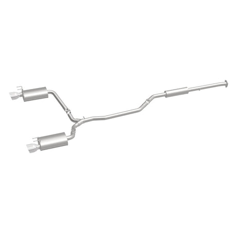 MagnaFlow Sys C/B 2015 Honda Accord 3.5L V6 2.5in SS Dual Split Rear Polished 4.5 Tip - 19181
