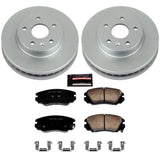 Power Stop 11-16 Buick LaCrosse Front Z17 Evolution Geomet Coated Brake Kit - CRK5522