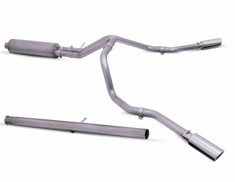 Gibson 19-23 Silverado/GMC Sierra 1500 5.3L Crew Cab Cat-Back Dual Extreme Exhaust - 65712