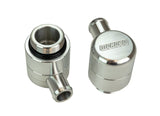 Moroso GM COPO 3/4in Tube Screw-In Valve Cover Breathers (2 Pack) - 68868