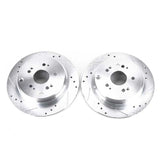 Power Stop 07-18 Acura RDX Rear Evolution Drilled & Slotted Rotors - Pair - JBR1158XPR