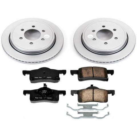 Power Stop 02-06 Ford Expedition Rear Z17 Evolution Geomet Coated Brake Kit - CRK1935
