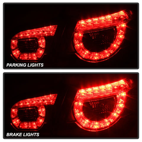 Spyder Chevy SS 2014-2016 LED Tail Lights Black ALT-YD-CVSS14-LED-BK - 5080974