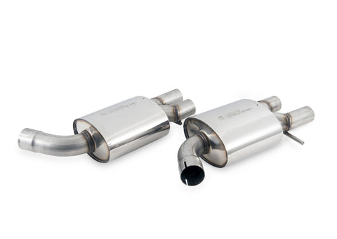 AWE Tuning Audi C7.5 A6 3.0T Touring Edition Exhaust - Quad Outlet Chrome Silver Tips - 3015-42072
