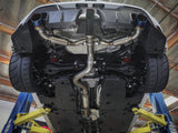 aFe 23-24 Toyota GR Corolla L3 1.6L (t) Gemini XV 3in to 2-1/2in Cat Back Exhaust w/ Black Tips - 49-36067-B