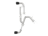 aFe Takeda Exhaust Axle-Back 19-20 Hyundai Veloster N 304SS Black Dual Tips Exhaust - 49-37009-B