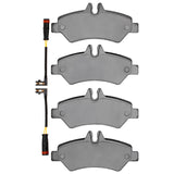 DFC 06-18 Volkswagen Crafter (Mexico) Rear 4000 Hybridynamic Brake Pads - 4000-1317-00