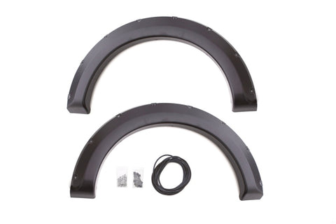 Lund 04-08 Ford F-150 RX-Rivet Style Textured Elite Series Fender Flares - Black (2 Pc.) - RX310TB