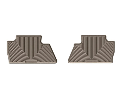 WeatherTech 14+ Chevrolet Silverado Rear Rubber Mats - Black - W311TN