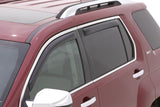 AVS 10-17 GMC Terrain Ventvisor In-Channel Front & Rear Window Deflectors 4pc - Smoke - 194167