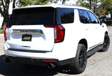 Gibson 21-22 Chevy Tahoe High Country 6.2L 4WD 2.5in Cat-Back Dual Split T409 SS Exhaust - Black - 65715B