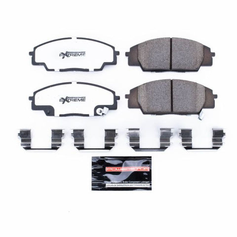 Power Stop 07-10 Acura CSX Front Z26 Extreme Street Brake Pads w/Hardware - Z26-829