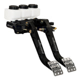 Wilwood Adjustable Dual Pedal - Brake / Clutch - Fwd. Swing Mount - 6.25:1 - 340-11295