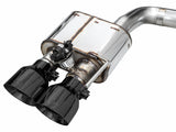 AWE 2024 Ford Mustang GT Fastback S650 RWD SwitchPath Cat-Back Exhaust w/ Quad Diamond Black Tips - 3025-43650