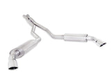 Stainless Works 2010-15 Camaro 6.2L 3in Exhaust X-Pipe Chambered Turbo Mufflers Polished Tips - CA10CBL